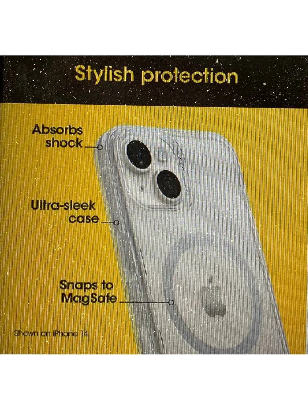OtterBox Symmetry Series Case for iPhone 15/14 Plus Clear